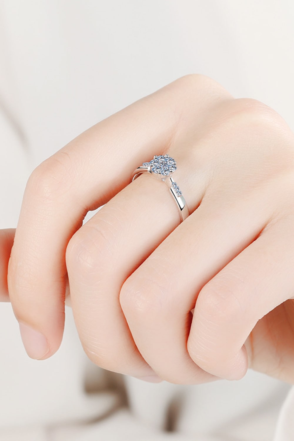 Create Your Dream Life Moissanite Ring - Shine Diamond