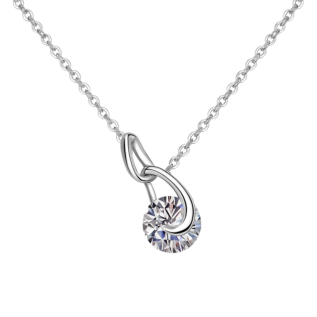 Diamond Dawn 2 Carat Necklace - Shine Diamond