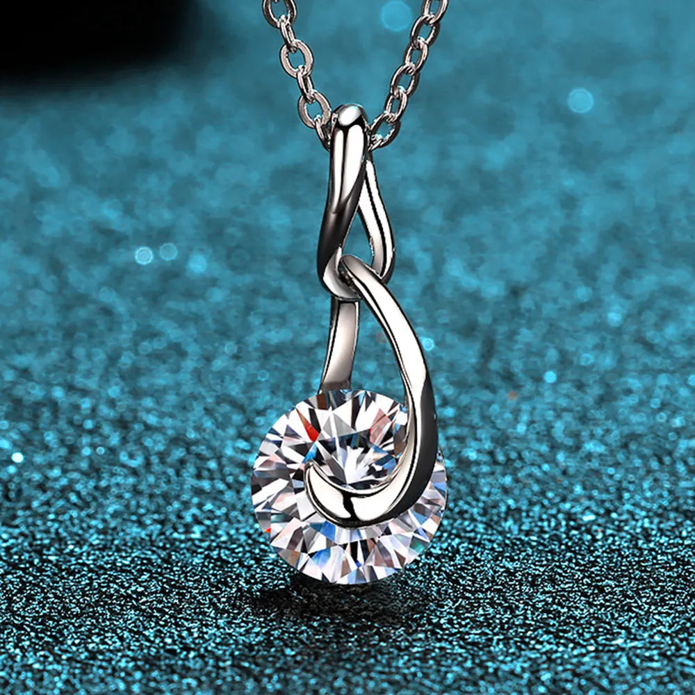 Diamond Dawn 2 Carat Necklace - Shine Diamond