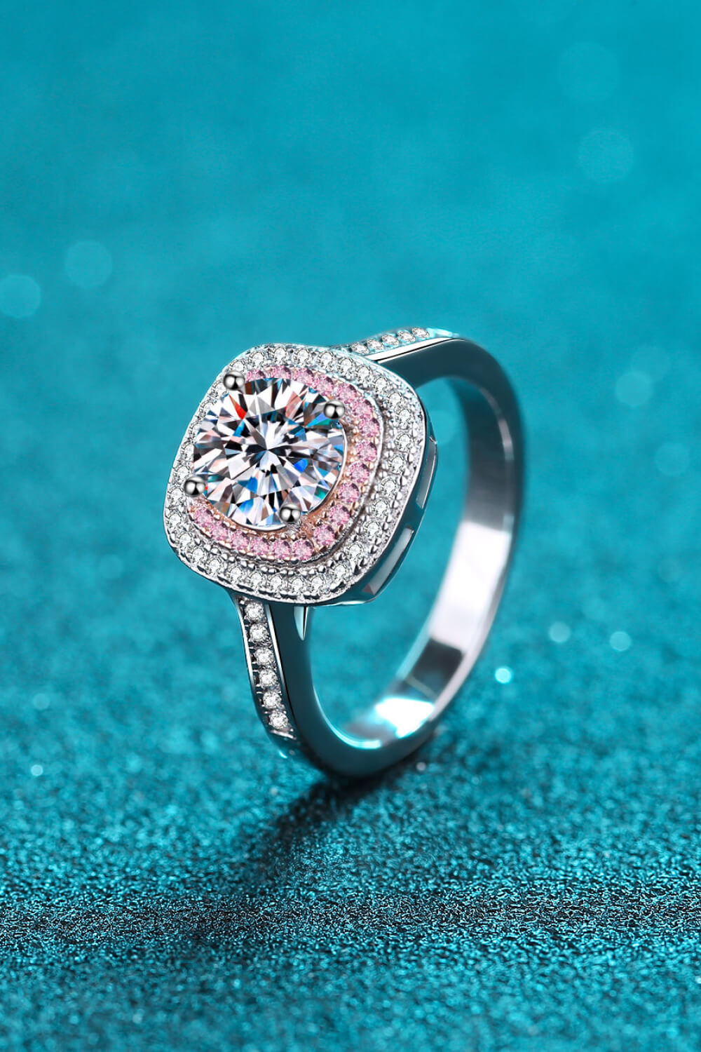 Need You Now Moissanite Ring Shine Diamond