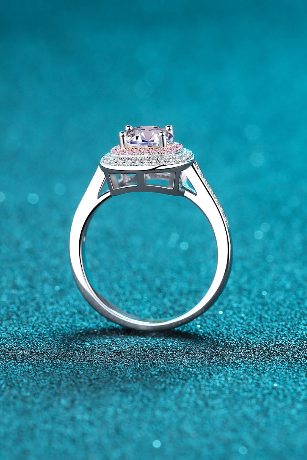 Need You Now Moissanite Ring Shine Diamond