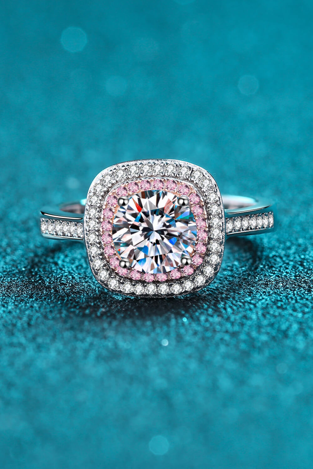 Need You Now Moissanite Ring Shine Diamond