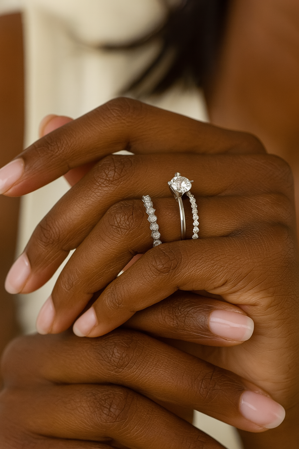 stackable eternity ring