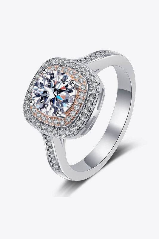 Need You Now Moissanite Ring Shine Diamond